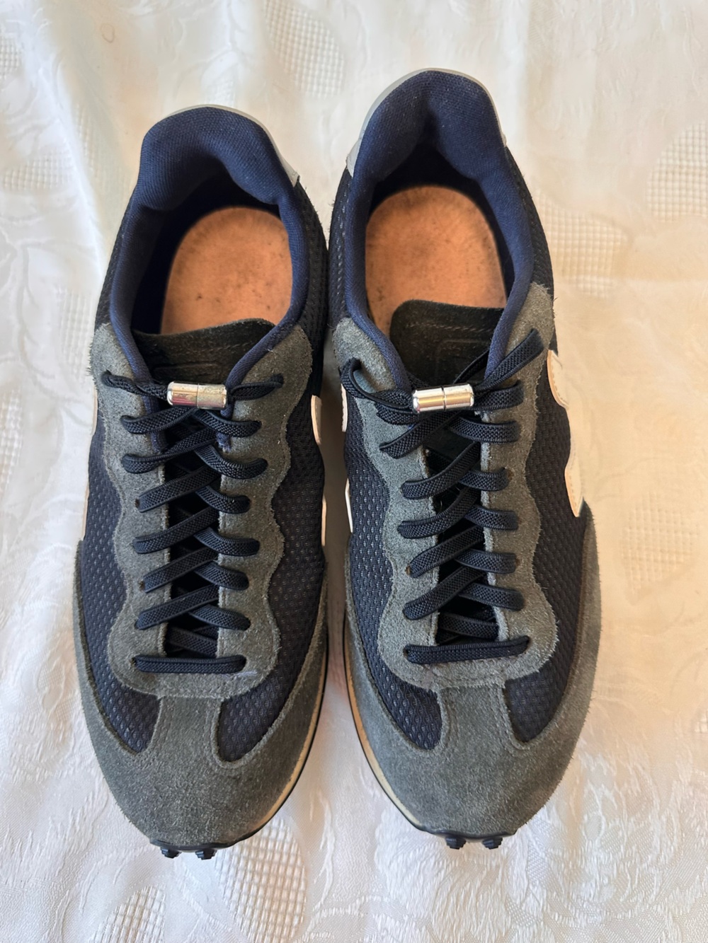 Veja Rio Branco Sneakers Gray Suede Black Mesh Slip On Sneakers Women’s 8 - Picture 4 of 16